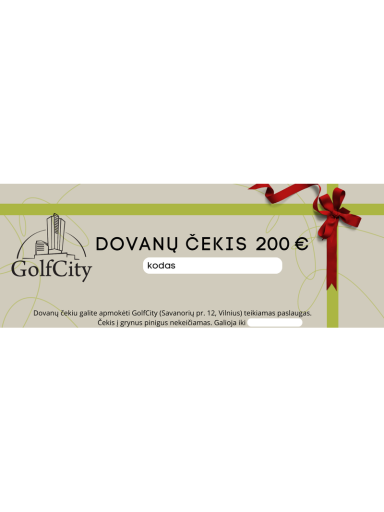 Dovanų kuponas 200 Eur vertės