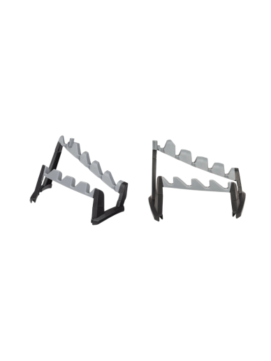 Golf Club Organizer for Lux Pro Cart II - Silver / Black 4 Golf Club Organizer for Lux Pro Cart II - Silver / Black 4