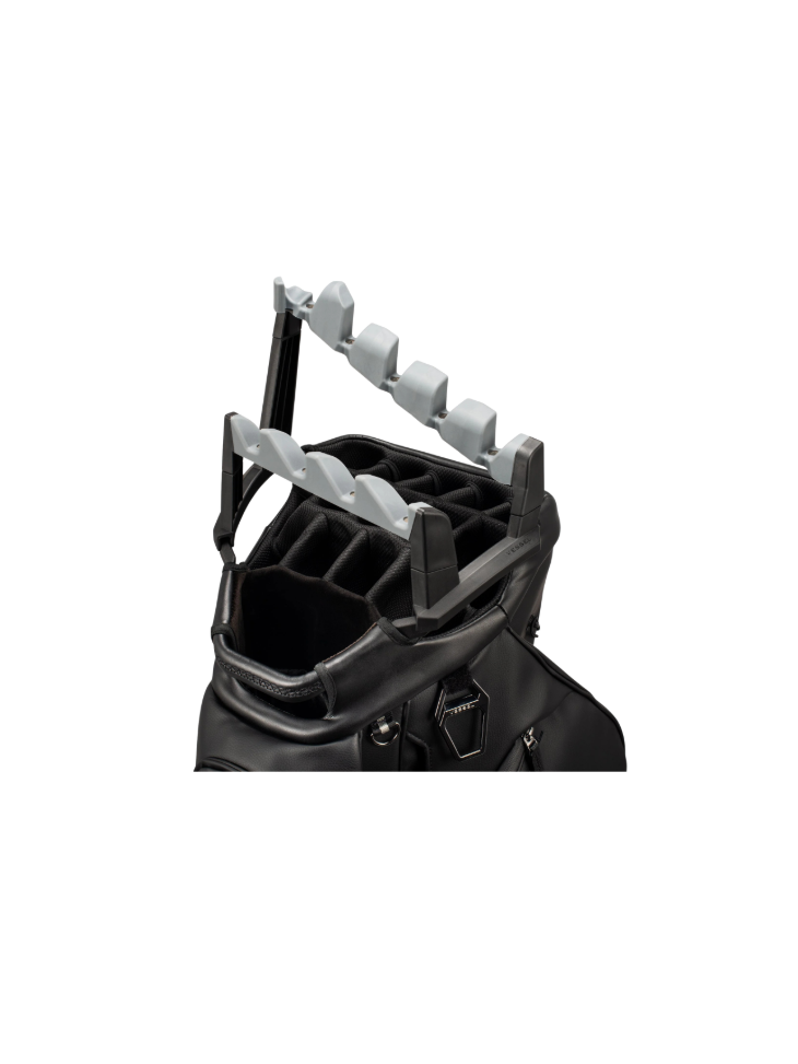 Golf Club Organizer for Lux Pro Cart II - Silver / Black 1
