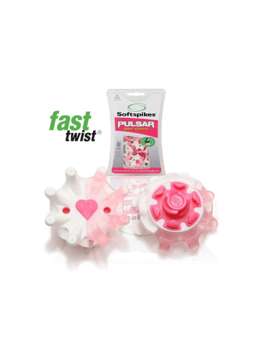 Pulsar Golf Spikes (Fast Twist® 3.0) | Pink/White
