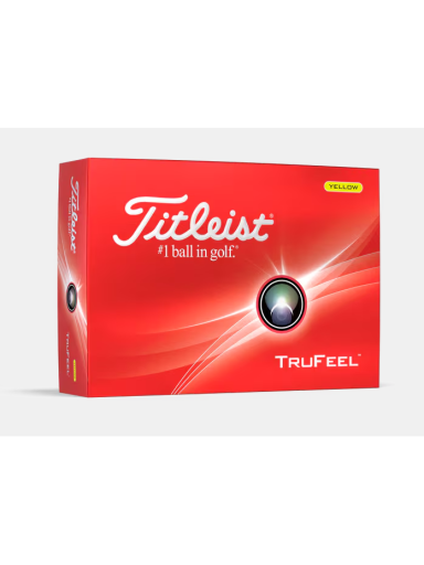 Titleist TruFeel Yellow Golf Balls Titleist TruFeel Yellow Golf Balls