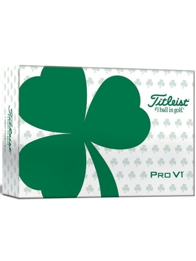 Titleist ProV1 Shamrock Golf Balls Titleist ProV1 Shamrock Golf Balls