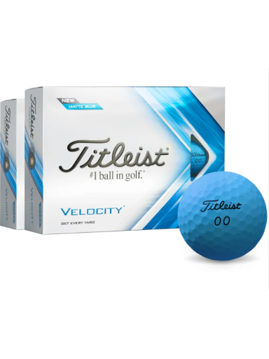 Titleist Velocity Blue golf balls Titleist Velocity Blue golf balls