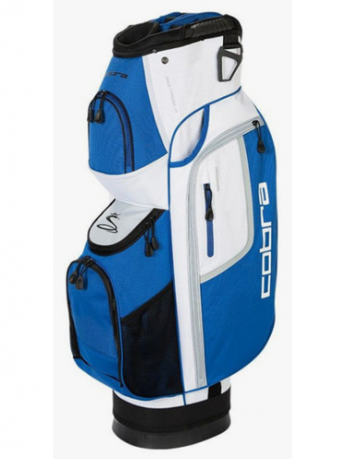 Cobra Fly Z XL Golf Cart Bag mėlynas / baltas
