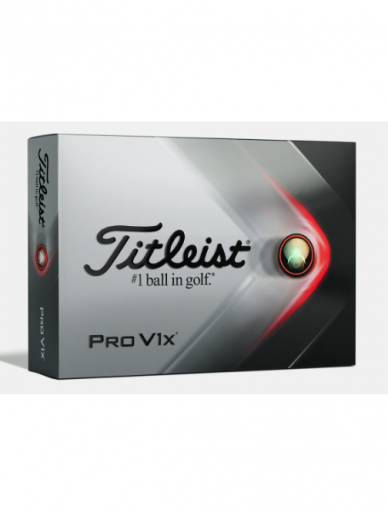 Titleist Pro V1X balti golfo kamuoliukai